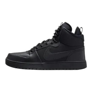 Nike Court Borough Mid Winter "Triple Black"