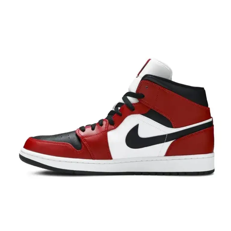 Air Jordan 1 Mid „Chicago Black Toe”